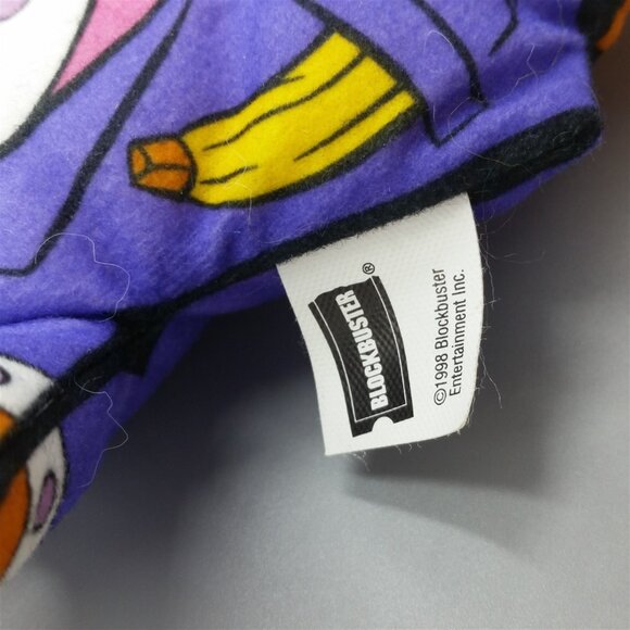 1998 Blockbuster Video Fozzie Cloth Plush Bear Muppets 8" - Picture 5 of 5